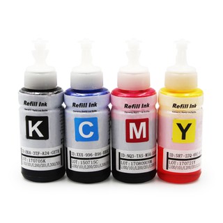 Premium Dye Ink Epson Printer Set Of 4 Ink Bottle (1)