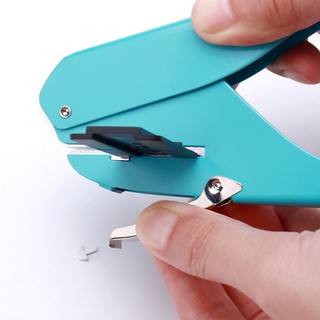 【Reliable quality】Hand-held Mushroom Hole Puncher Paper Cutter Loose-leaf Manual Punching Machine fo (6)