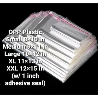 50 pcs OPP Plastic with adhesive seal_BIG SIZES