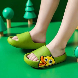 Girl slippers Children's slippers summer poop feeling soft soled thickening anti-collision non-slip bathroom Bath boys a
