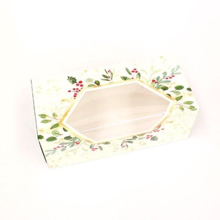 PACKAGING✣❃7⅜” x 3½” x 2¾” CHRISTMAS LOAF BOX Pre-Formed Box