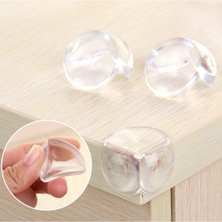 Baby Safety Table Desk Corner Edge Cushions Protector Infant Transparent Spherical Anti-collision Angle Table Corner Protective Guard