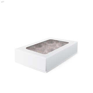 preferred∏Brownies Box / Pastry Box w/ Window Glossy Finish 6 x 9 x 1.5 inches (10pcs)