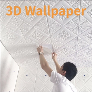 New 3D waterproof wallpaper Brick wall stickers wallpaper Living Room Decor Foam wall paper adhesive wall decor Self