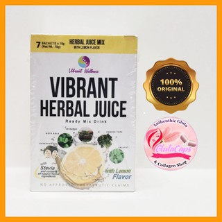 Vibrant Herbal Juice 7in1 with Stevia 7 Sachets Keto Friendly