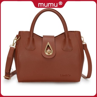 Mumu Selection #193 Korean Leather Fashion Ladies Quality Sling Bag Shoulder Bags For Wome