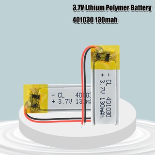 ✻3.7V 130mAh 401030 Lithium Polymer Li Po li ion Rechargeable Battery For MP3 MP4 MP5 GPS DVD tablet