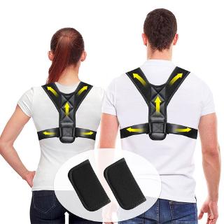 Unisex Smart Posture Trainer Corrector Shoulder Support Back Lumbar Correction Belt Adjustable