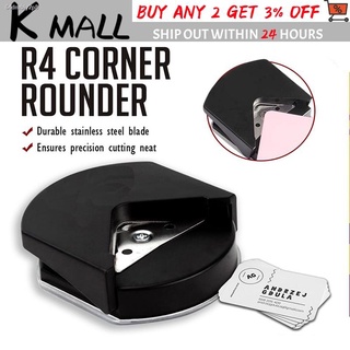 ✌☁【In Stock】R4 Corner Rounder Puncher PVC Paper Photo Puncher Scrapbooking Tools for DIY Crafts