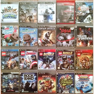 Set 3 of Original PS3 CD Games Pre-loved PS3 Games