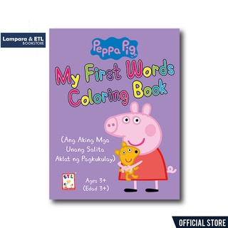 Peppa Pig - My First Words Coloring Book Ages 3+