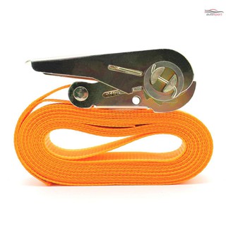 2pcs 13 FT Porable Heavy Duty Tie Down Cargo Strap Luggage Lashing Strong Ratchet Strap Belt with Me (1)