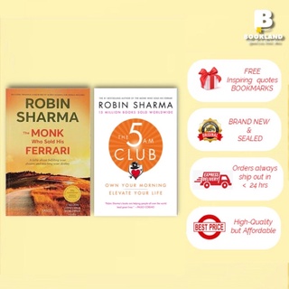 The Monk Who Sold His Ferrari & The 5 Am Club by Robin Sharma (Paperback)