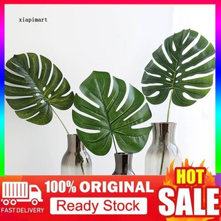 LYY_1Pc Nordic Style Fake Monstera Leaf Plant Home Office Decoration Photo Prop