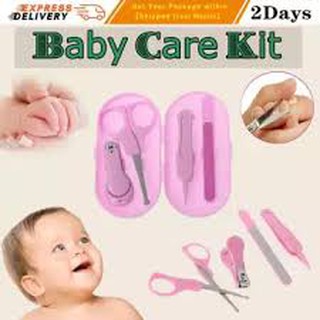 【Ele】4Pcs/Set Toddler Baby Kids Nail Cutters Clippers Scissors Baby Care Fit Safety (1)