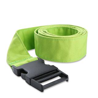 Outdoor woven belt student casual pants with breathable plastic bag buckle decorative belt