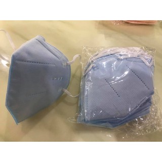 Light Blue Disposable KN95 Protective Face Mask 10 Pieces (2)