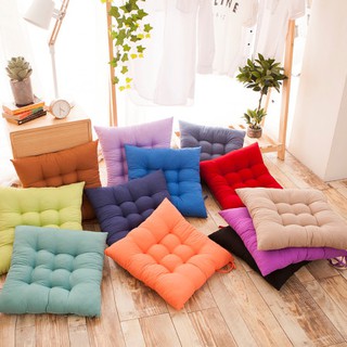 HB Sofa Pillow Chair Seat Cushion Home Decor Backrest Soft Floor Cushion Dining Padding Square