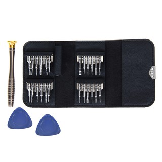 25 in 1 Precision Screwdriver Set Wallet Kit Repair Tools for iphone Cellphone Watch Torx Worldwide