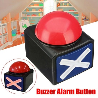 Game Response Buzzer Alarm Button With Sound And Light Ventilation Interactive Jokes Large Stress Pr
