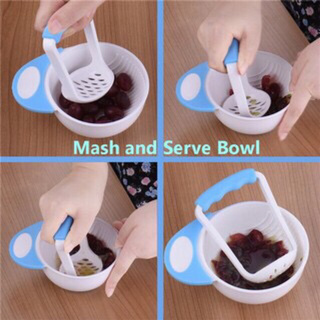 Mash And Serve Bowl Baby Food Masher Grinding Bowl (3)