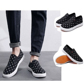 Women's jeans ♬JY. Men's Step Up style Denim Loafers Elegant Slip-on Shoes #M210(Standard SIze)♞