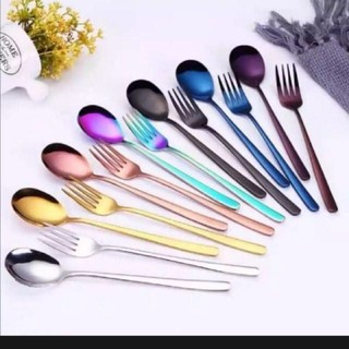 COD colored spoon and fork set!(no to fade)