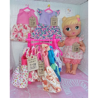 Baby alive or any 12" baby doll clothes (DOLL NOT INCLUDED)