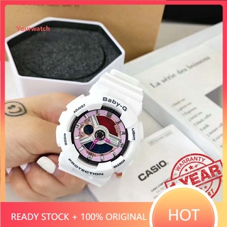 [Sale] CASiO G-Shock BABY G-110 BG110 Ladies White Pink Watch