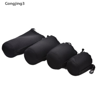 [Gong] Neoprene Waterproof Soft Camera Lens Pouch Storage Bag Case Size- S M L XL