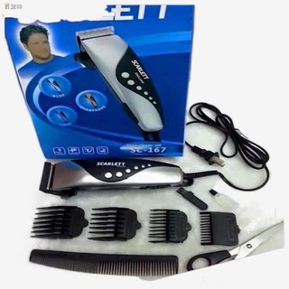 Popular pera№❉▣Original Hair Clipper Scarlett Sc-164 Hair Clippers With 8 Accessories