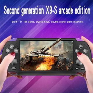 Handheld Game Console With 5.1 inch LCD Portable Retro Video Console for Kids & Adults X9s For PSP Game Player