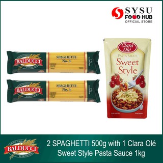 Balducci 2 Spaghetti 500g with 1 Sweet Style Pasta Sauce 1kg