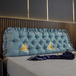 Bedside Backrest Big Cushion Soft Bag Fixed ins Wind Back Sofa Long Tatami Pillow