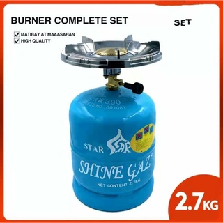 Shine Gas Super Kalan Burner Complete Set#1/free gas