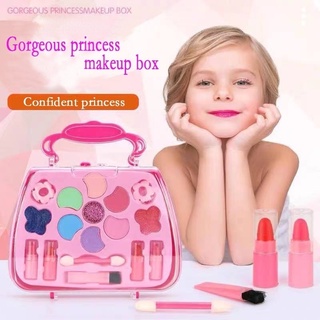 Ready Stock Kids Makeup Set With box Baby Cosmetics Make Up Set for Girls Makeup Set Pretend Play Make Up Toys for Kid Dress Up Princess Toy