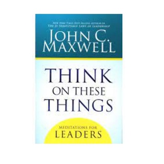 Think On These Things (MINI BOOK) by John C. Maxwell (6.3 x 4.3 x 0.8 inches) Brand new softcover 17