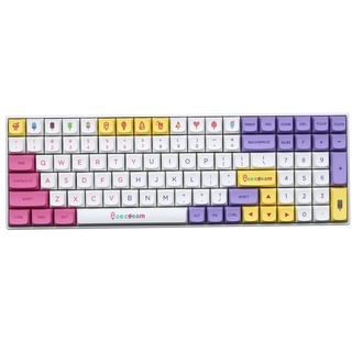 Ice Cream keycaps, 139-key sublimation PBT XDA keycap for Cherry MX mechanical keyboard/gaming mechanical keyboard keycaps