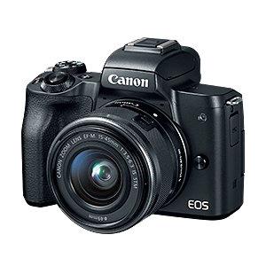 Canon EOS M50 Mirrorless Digital Camera with 15-45mm Lens