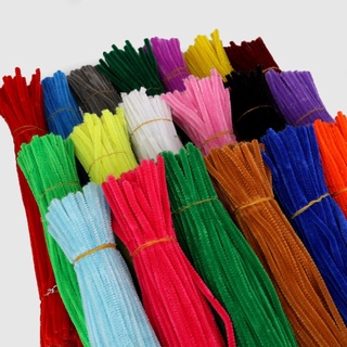 xcsddf 100pcs 5mm x 30cm Multi Color Pption Chenille Stems Pipe Cleaners Party Supplies Handmade Diy Art Craft