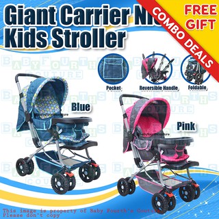 COD Giant Carrier Nicole Reversible & Foldable Compact Stroller for Baby