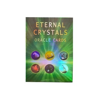 New Tarot Eternal Crystals Oracle Cards Divination Fate Tarot Deck Entertainment Parties Board Game