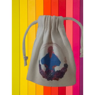 canvass drawstring pouch 3"x4" plain/customized/with design