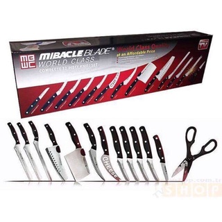 Celina Home Living Miracle Blade World Class Complete 13-Piece Knife Set AS101trash bag