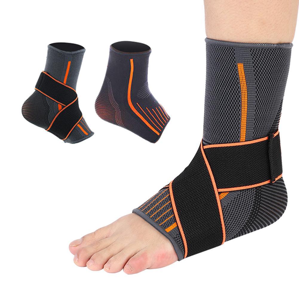 xunb Ankle Support Brace Foot Guard Injury Wrap Elastic Splint (4)