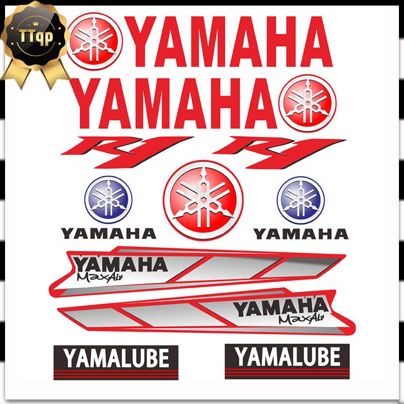 1 Set YAMAHA Reflective Motorcycle Stickers Decals