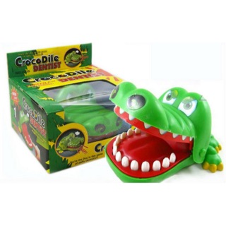 Crocodile dentist toy game