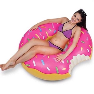 Boating✧Big Donut Floater Giant Donut Pool Floater Inflatable Beach