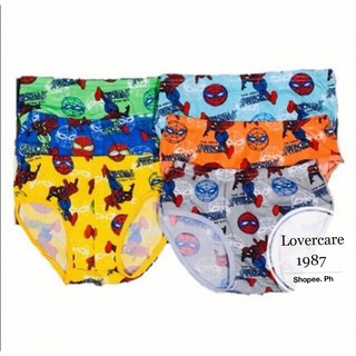 COD 12Pieces Character Kids Boys Underwear Briefs For 4-6yrs Old Good Quality (1)