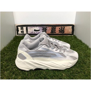 Ready stoc YEEZY BOOST 700 STATIC White Grey Old Reflective 3M Running shoes EF2829